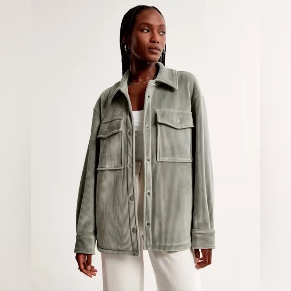 Abercrombie & Fitch Sage Utility Jacket